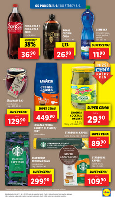 Lidl od 1.9. do 3.9.2025