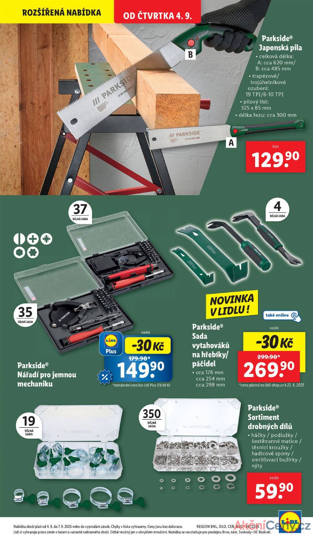 Leták Lidl - Lidl Čtvrtek od 4.9. do 7.9.2025 - strana 39 Leták Lidl - Lidl Čtvrtek od 4.9. do 7.9.2025 - strana 39