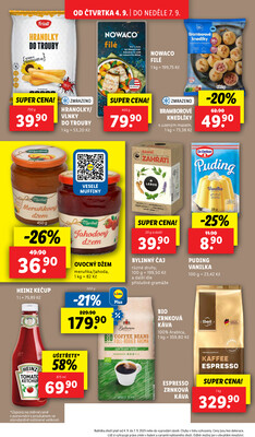 Lidl Čtvrtek od 4.9. do 7.9.2025