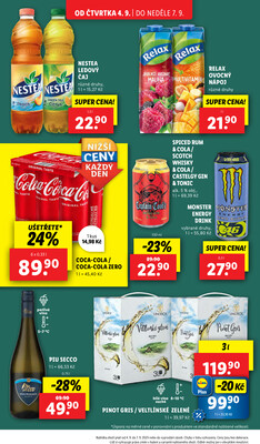 Lidl Čtvrtek od 4.9. do 7.9.2025