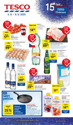 Tesco : 5 letáků