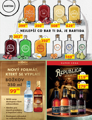 BENE Nápoje od 1.9. do 30.9.2025