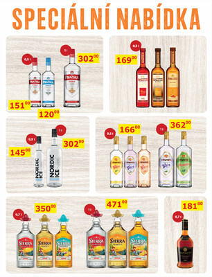 BENE Nápoje od 1.9. do 30.9.2025