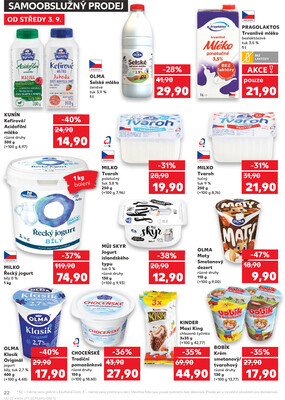 Kaufland 3.9. - 9.9. - Kaufland - Třeboň