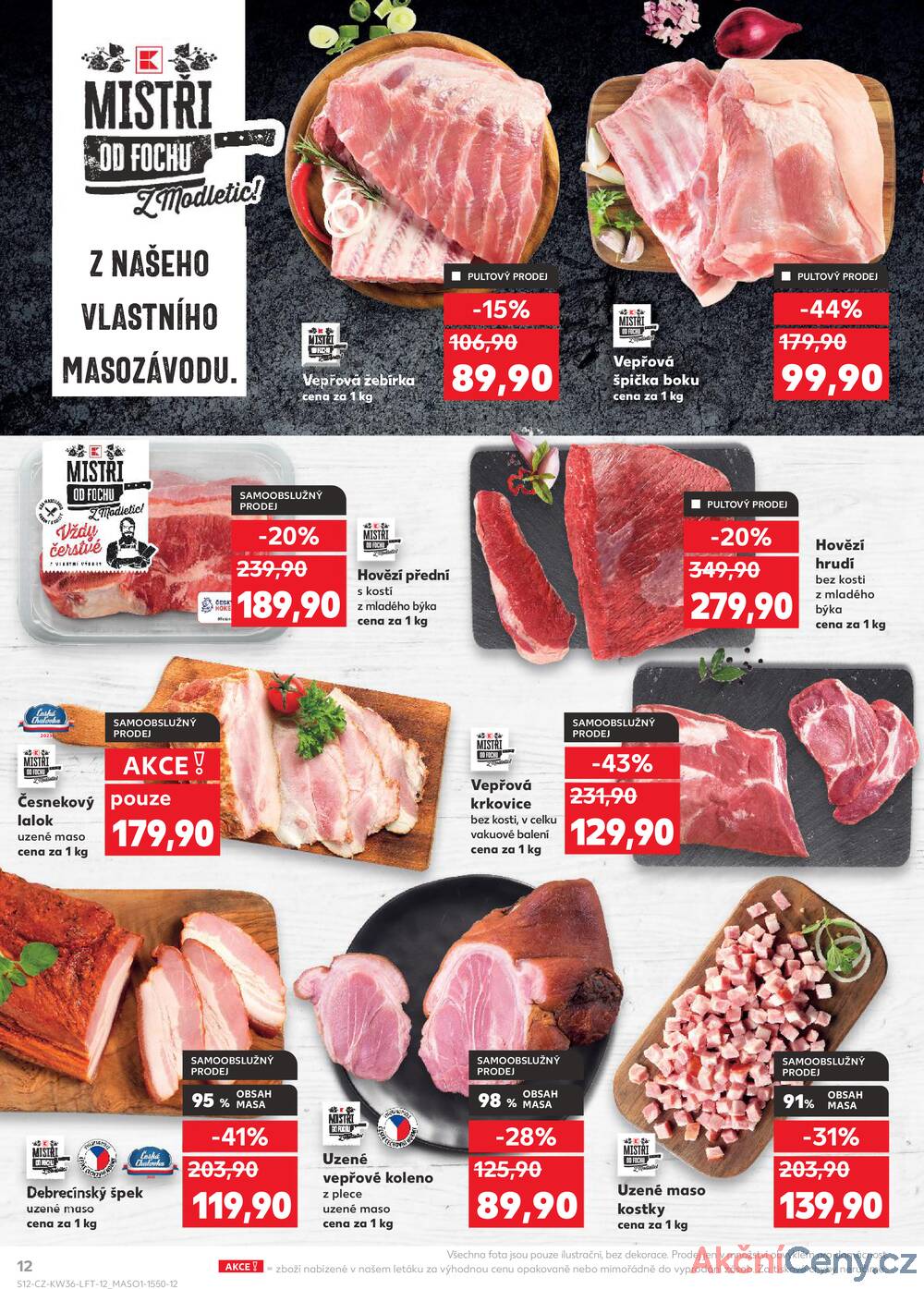 Leták Kaufland - Kaufland 3.9. - 9.9. - Kaufland Praha-Barrandov - strana 12