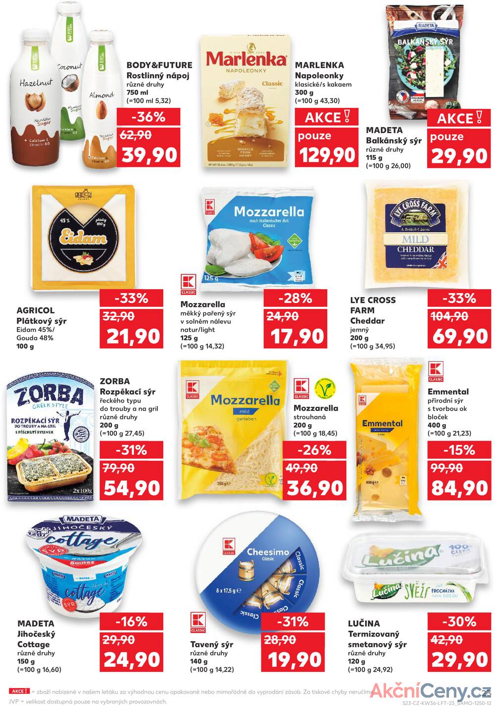 Leták Kaufland - Kaufland 3.9. - 9.9. - Kaufland Praha-Barrandov - strana 23