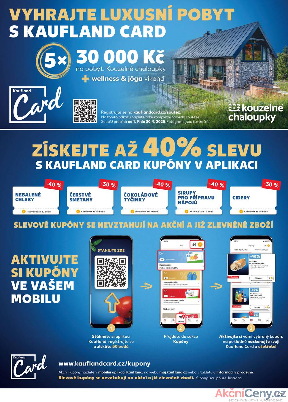 Leták Kaufland - Kaufland 3.9. - 9.9. - Kaufland Praha-Barrandov - strana 47
