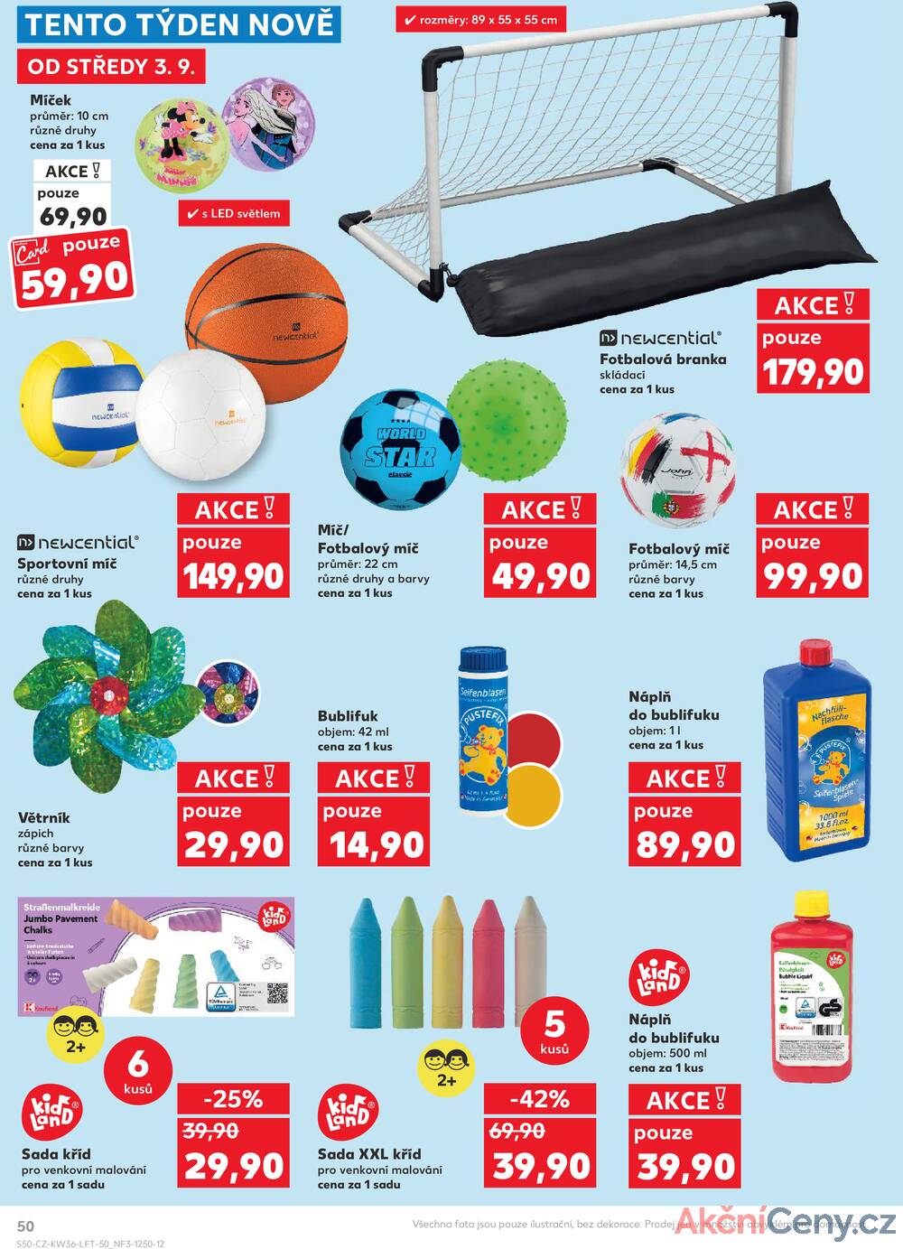 Leták Kaufland - Kaufland 3.9. - 9.9. - Kaufland - Blansko - strana 50