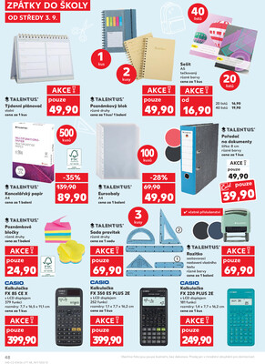 Kaufland 3.9. - 9.9. - Kaufland - Zábřeh na Moravě