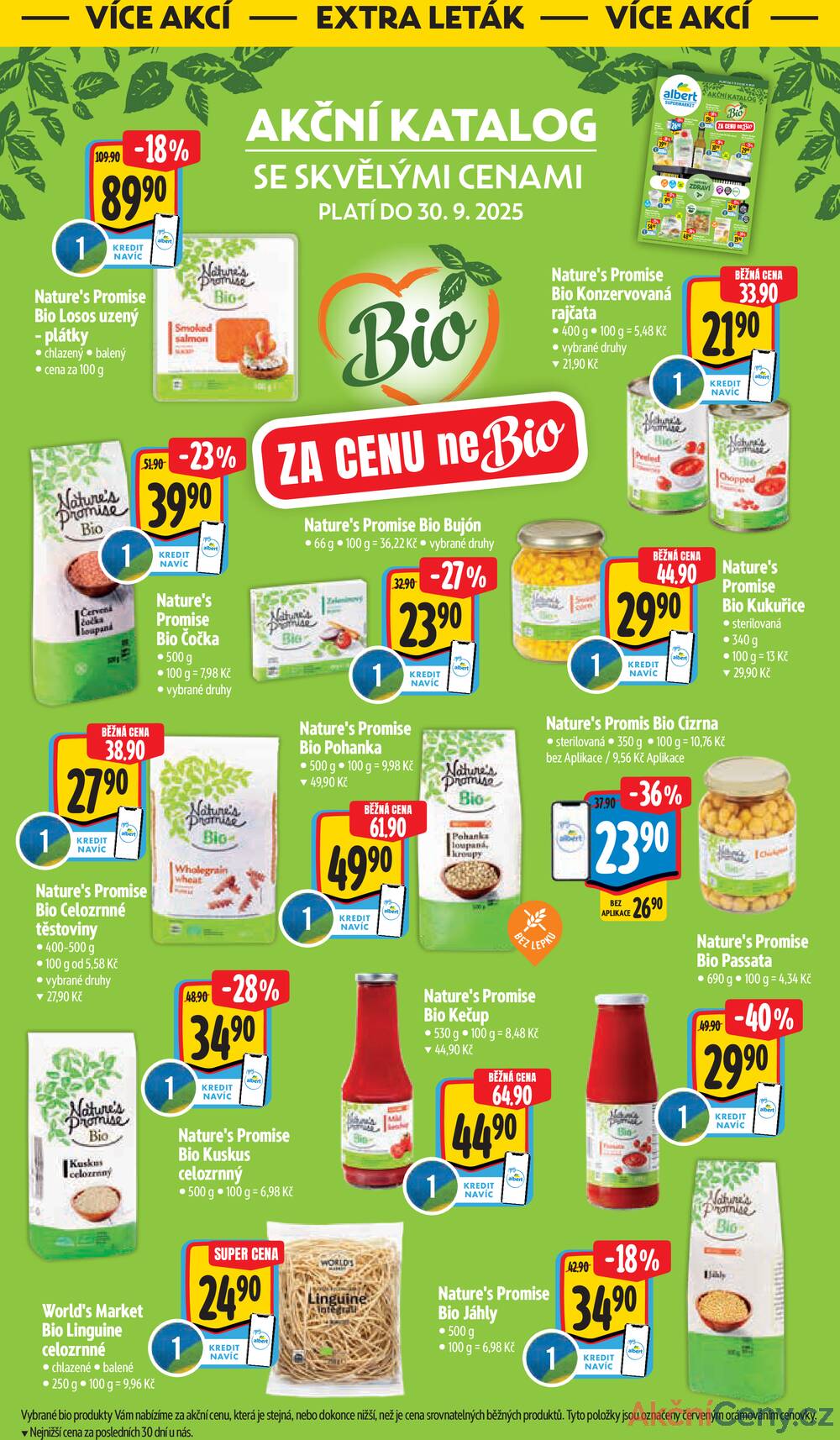 Leták Albert - Albert Supermarket od 10.9. do 16.9.2025 - strana 30