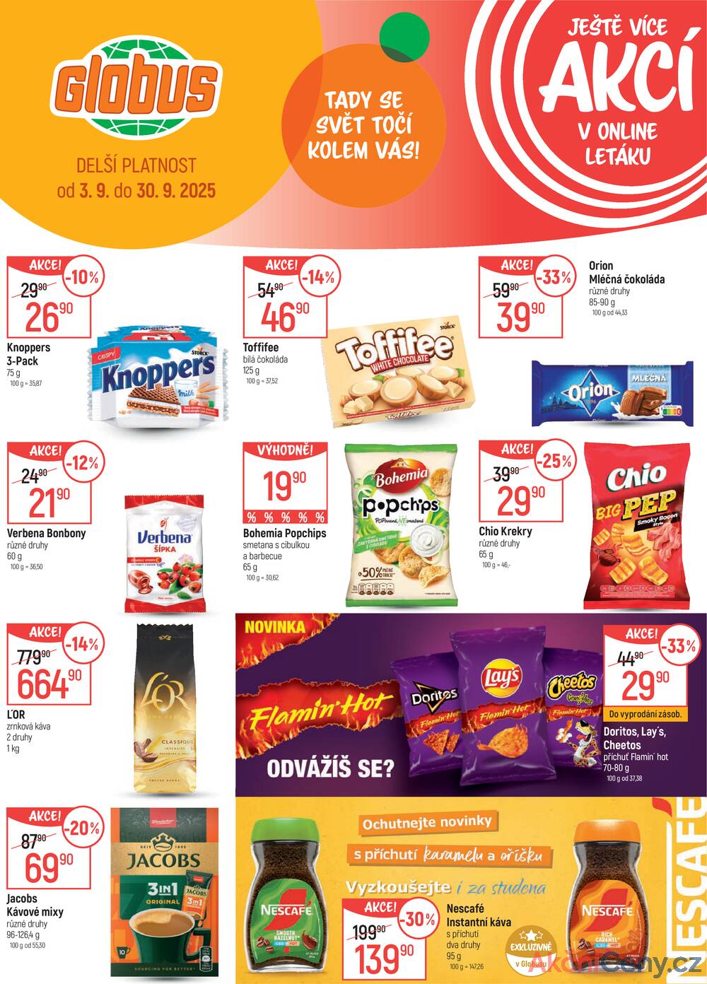 Leták Globus - Akční leták Globus 10.9. - 16.9.2025 - Globus Opava - strana 32