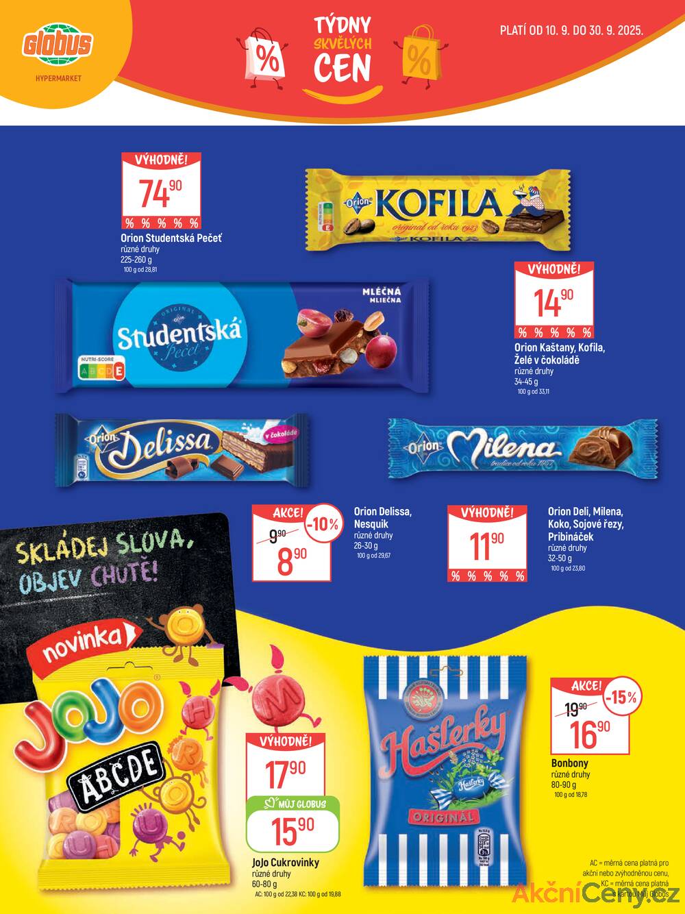 Leták Globus - Akční leták Globus 10.9. - 30.9.2025 - Globus Brno Ivanovice - strana 12