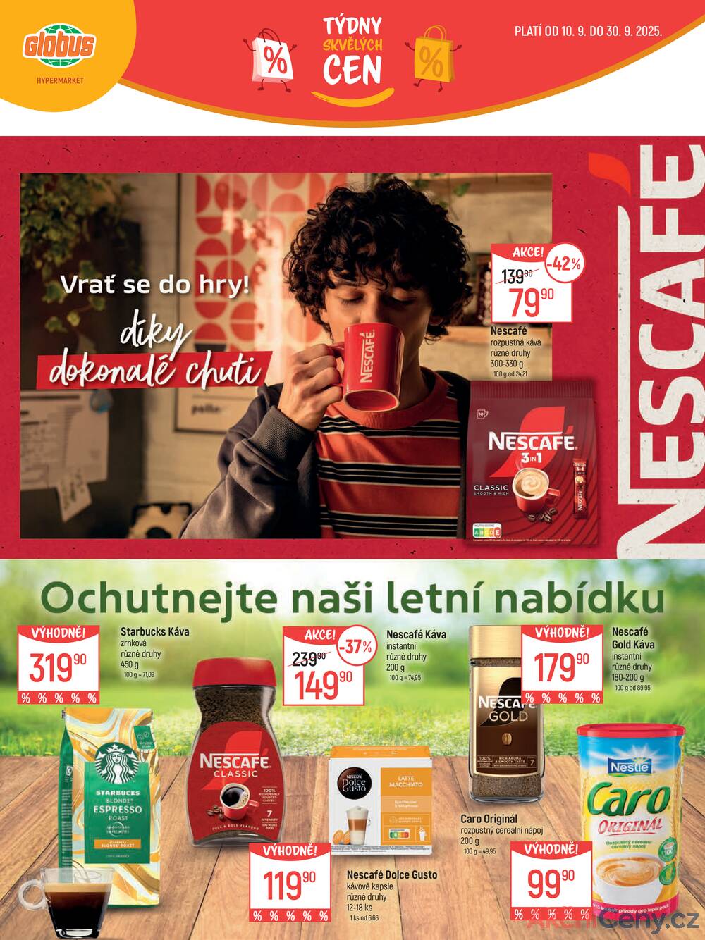 Leták Globus - Akční leták Globus 10.9. - 30.9.2025 - Globus Brno Ivanovice - strana 14