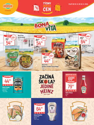 Akční leták Globus 10.9. - 30.9.2025 - Globus Brno Ivanovice