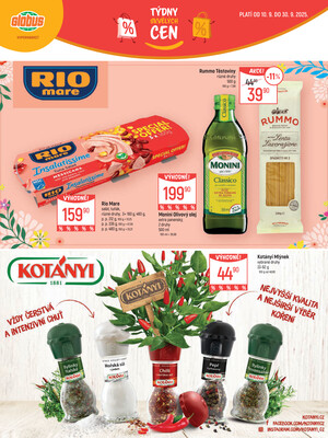Akční leták Globus 10.9. - 30.9.2025 - Globus Brno Ivanovice