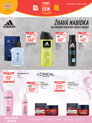 Akční leták Globus 10.9. - 30.9.2025 - Globus Brno Ivanovice