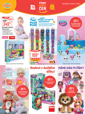 Akční leták Globus 10.9. - 30.9.2025 - Globus Brno Ivanovice