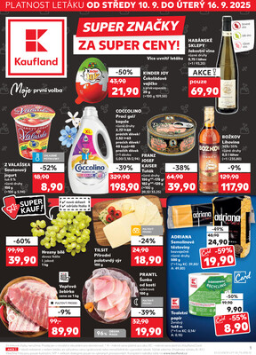 leták Kaufland