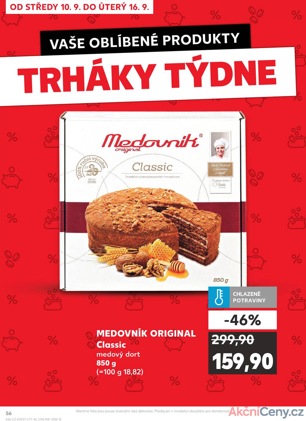Leták Kaufland - Kaufland 10.9. - 16.9. - Kaufland - Praha 12 (Modřany) - strana 56