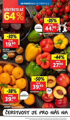 Lidl od 8.9. do 10.9.2025
