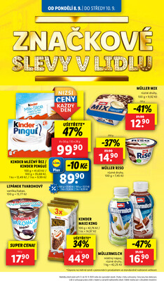 Lidl od 8.9. do 10.9.2025
