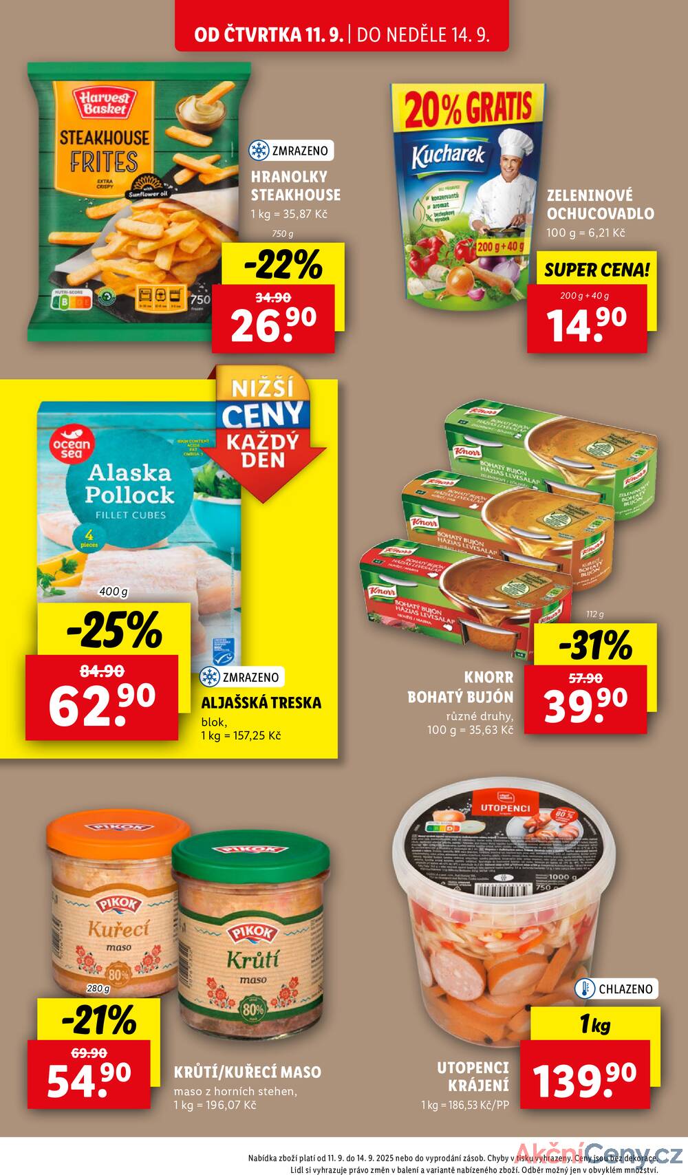 Leták Lidl - Lidl Čtvrtek od 11.9. do 14.9.2025 - strana 26