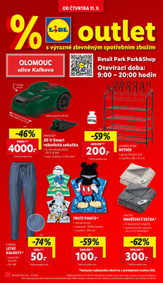 Lidl Čtvrtek od 11.9. do 14.9.2025