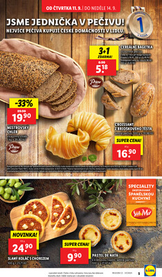 Lidl Čtvrtek od 11.9. do 14.9.2025