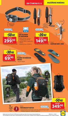Lidl Čtvrtek od 11.9. do 14.9.2025