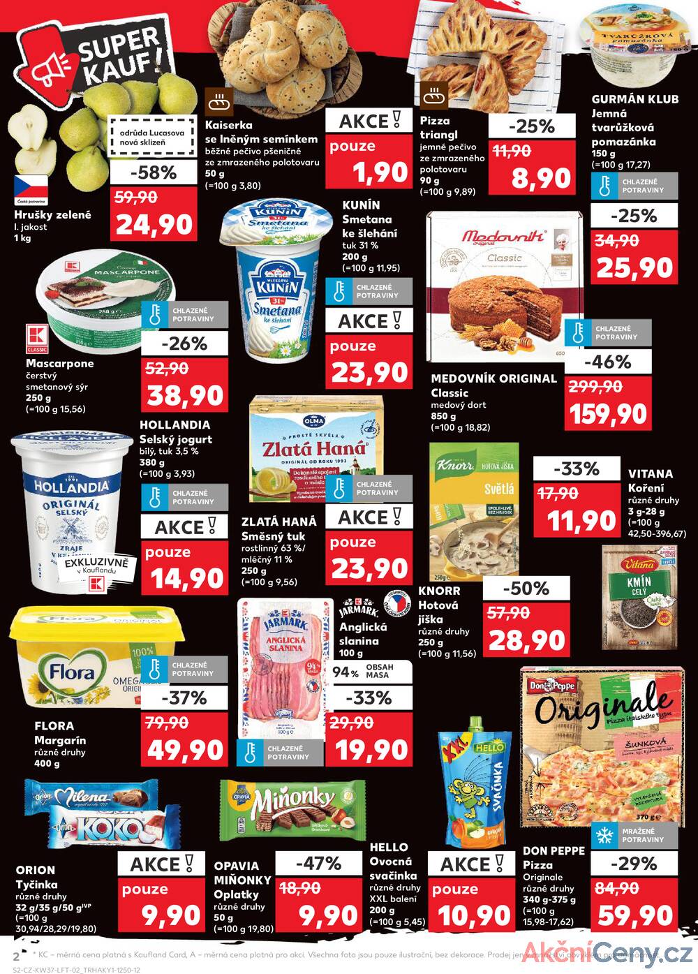 Leták Kaufland - Kaufland 10.9. - 16.9. - Kaufland - Pelhřimov - strana 2