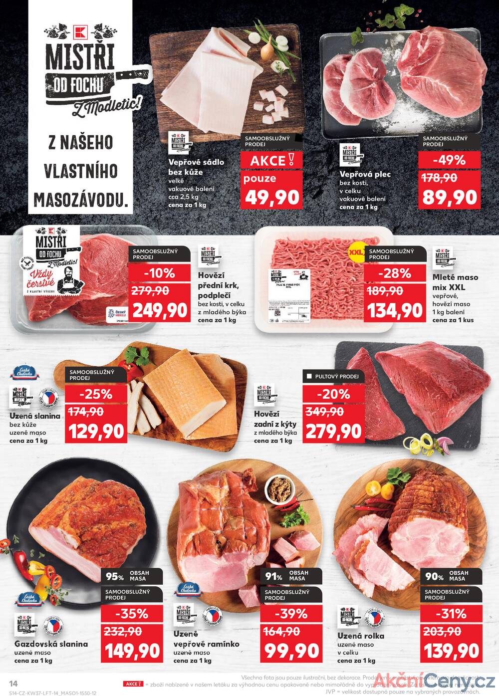 Leták Kaufland - Kaufland 10.9. - 16.9. - Kaufland Praha Čestlice - strana 14
