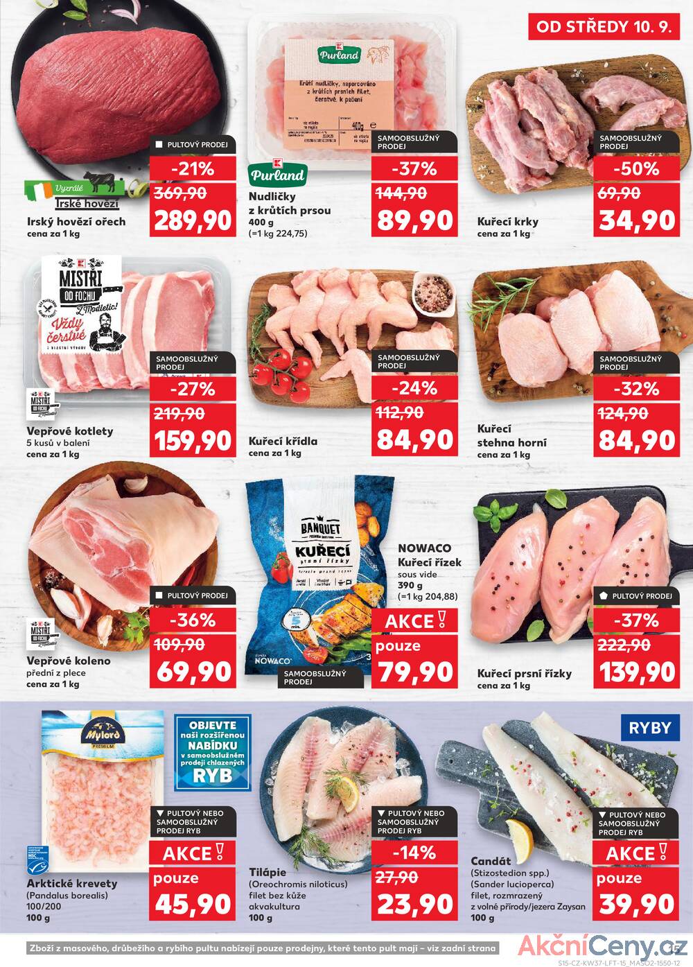 Leták Kaufland - Kaufland 10.9. - 16.9. - Kaufland Praha Čestlice - strana 15