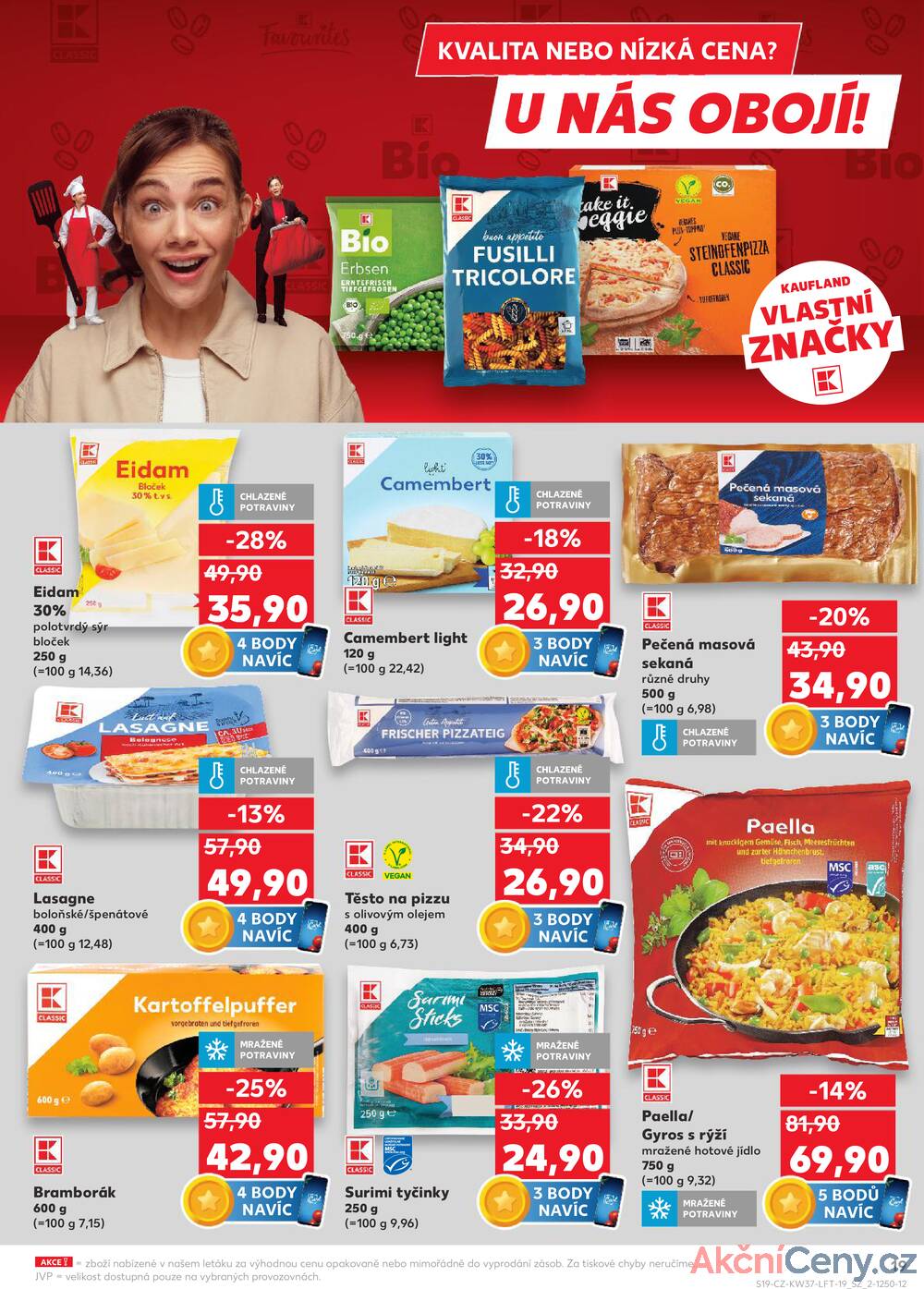 Leták Kaufland - Kaufland 10.9. - 16.9. - Kaufland - Ostrov - Jáchymovská - strana 19
