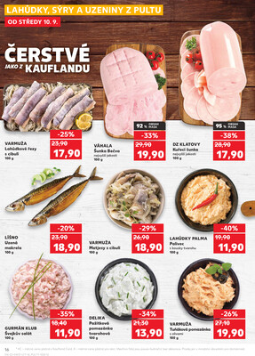 Kaufland 10.9. - 16.9. - Kaufland - Ostrov - Jáchymovská