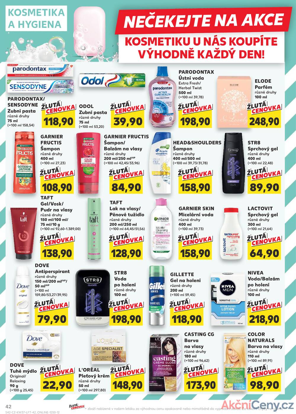 Leták Kaufland - Kaufland 10.9. - 16.9. - Kaufland - Plzeň (Sukova) - strana 42