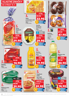 Kaufland 10.9. - 16.9. - Kaufland - Plzeň (Sukova)