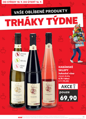 Kaufland 10.9. - 16.9. - Kaufland - Praha - Hloubětín