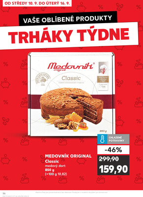 Kaufland 10.9. - 16.9. - Kaufland - Praha - Hloubětín