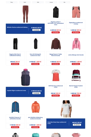 leták Intersport
