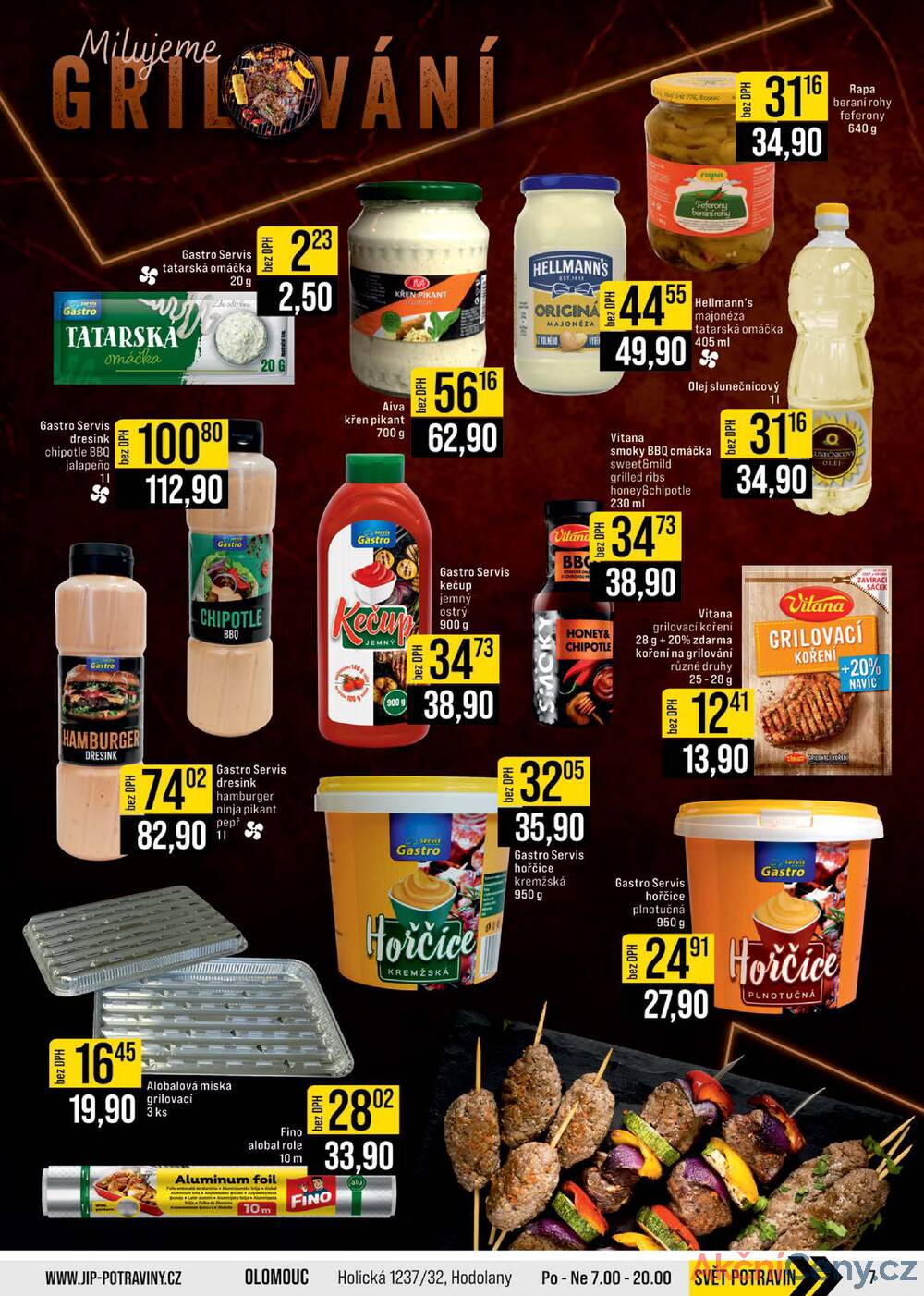 Leták JIP - JIP Cash & Carry Brno, Praha, Ostrava, Jilemnice, Pardubice, Ostrava, Karlovy Vary, Olomouc a Zlín od 10.9. do 23.9.2025 - strana 7 Leták JIP - JIP Cash & Carry Brno, Praha, Ostrava, Jilemnice, Pardubice, Ostrava, Karlovy Vary, Olomouc a Zlín od 10.9. do 23.9.2025 - strana 7