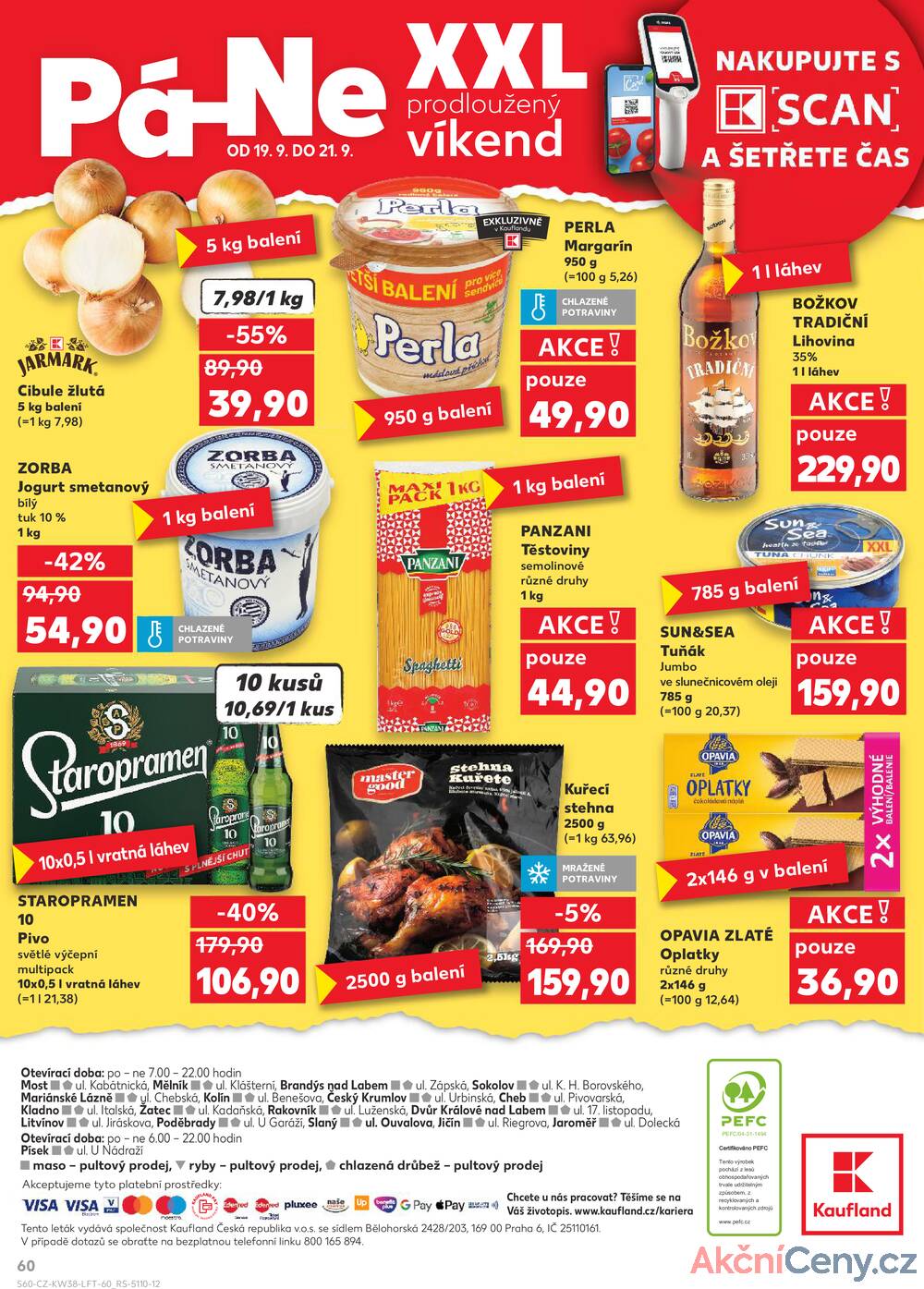 Leták Kaufland - Kaufland 17.9. - 23.9. - Kaufland - Rakovník (ul. Luženská) - strana 60