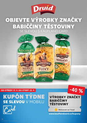 Kaufland 17.9. - 23.9. - Kaufland - Praha 8 (Libeň)