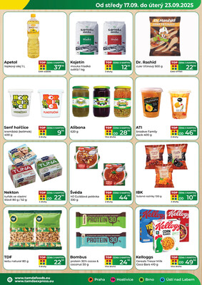 Tamda Foods od 17.9. do 23.9.2025
