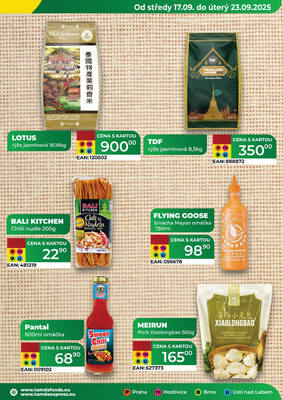 Tamda Foods od 17.9. do 23.9.2025