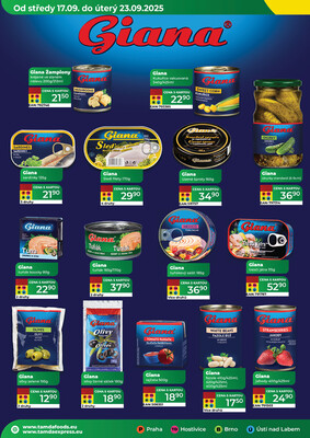 Tamda Foods od 17.9. do 23.9.2025