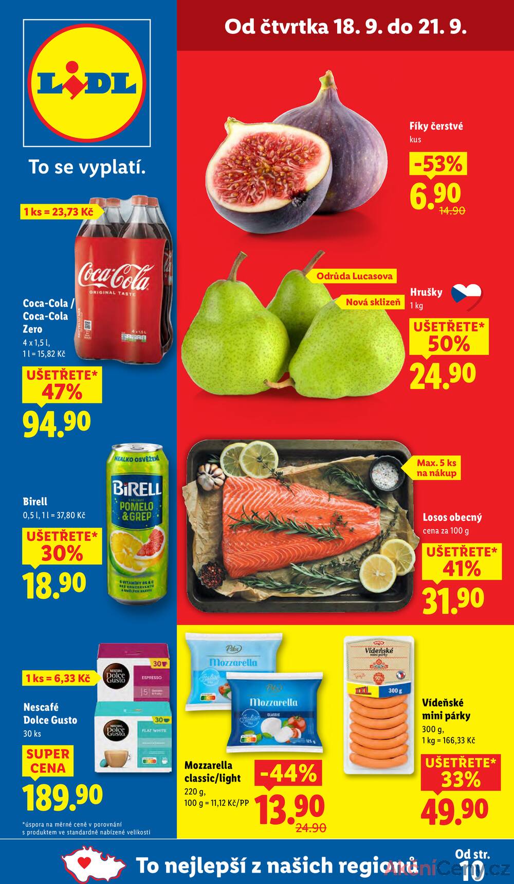 Leták Lidl - Lidl Čtvrtek od 18.9. do 21.9.2025 - strana 1