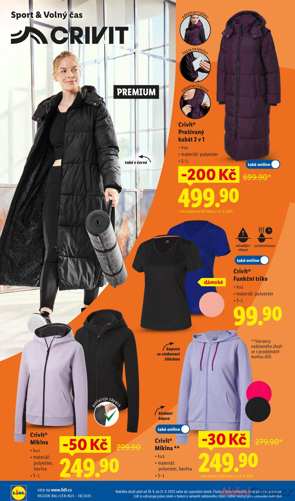 Leták Lidl - Lidl Čtvrtek od 18.9. do 21.9.2025 - strana 38