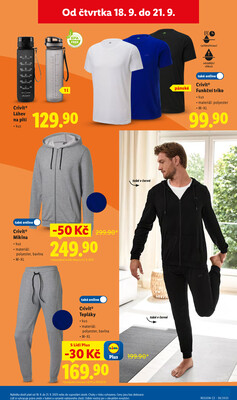 Lidl Čtvrtek od 18.9. do 21.9.2025