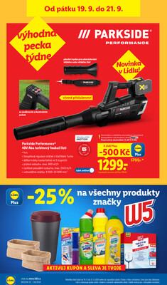 Lidl Čtvrtek od 18.9. do 21.9.2025