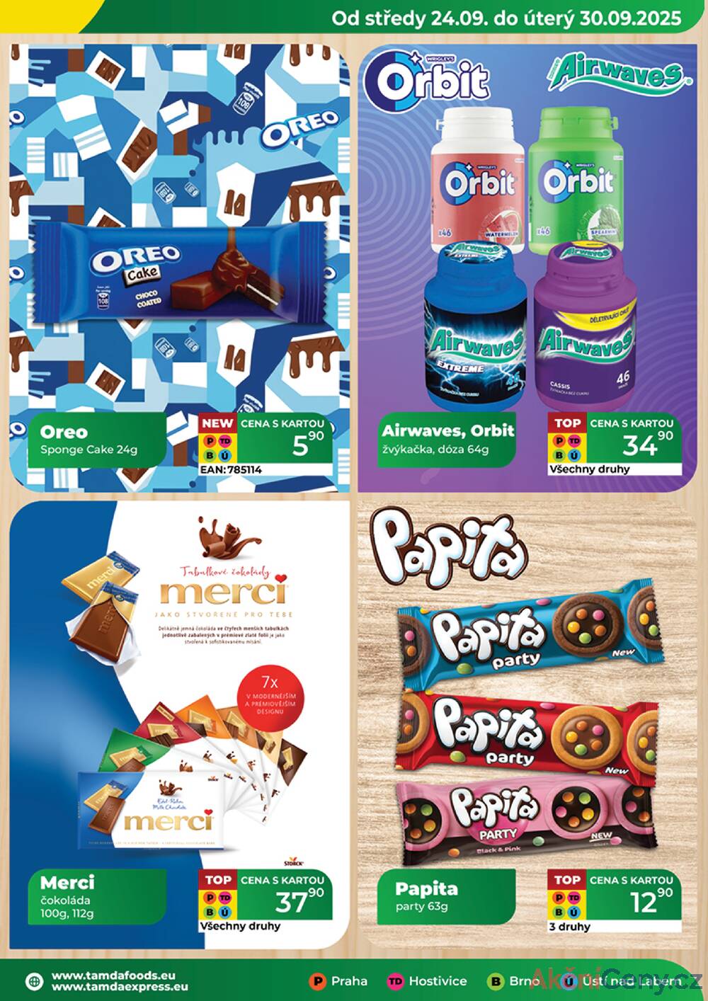 Leták Tamda Foods - Tamda Foods od 24.9. do 30.9.2025 - strana 25